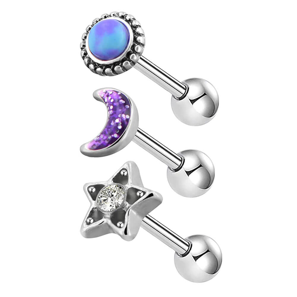 OUFER Star Belly Button Rings