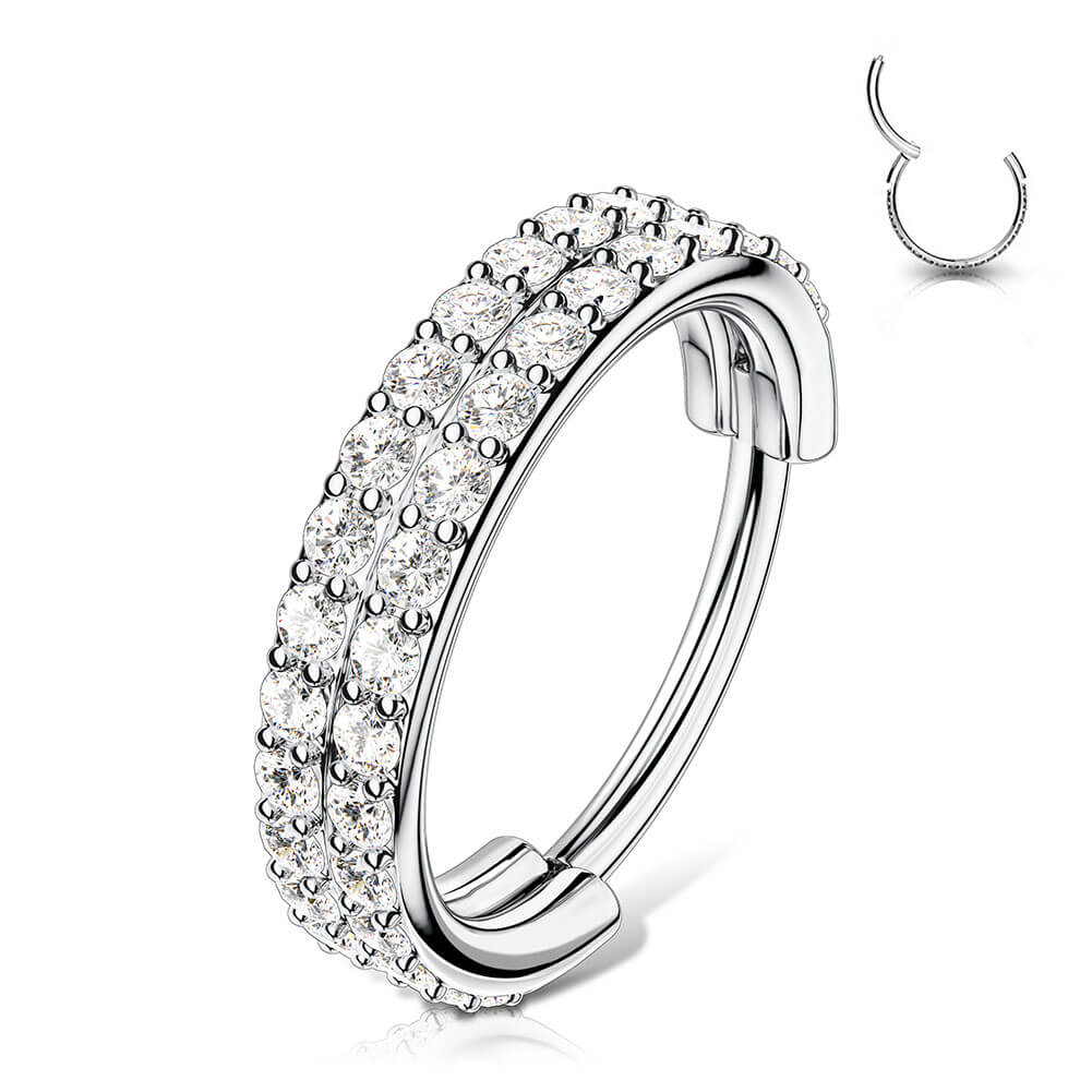 Conch Earring Hoop 22K Gold 12g Ear Piercing Jewelry Ring Statement 12-14 mm