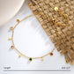 Snake Bezel CZ Anklet Summer Vibe Fashion Beach Jewelry