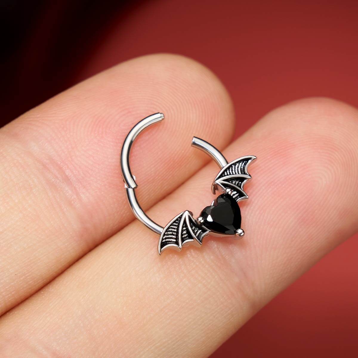 gothic septum clicker jewelry