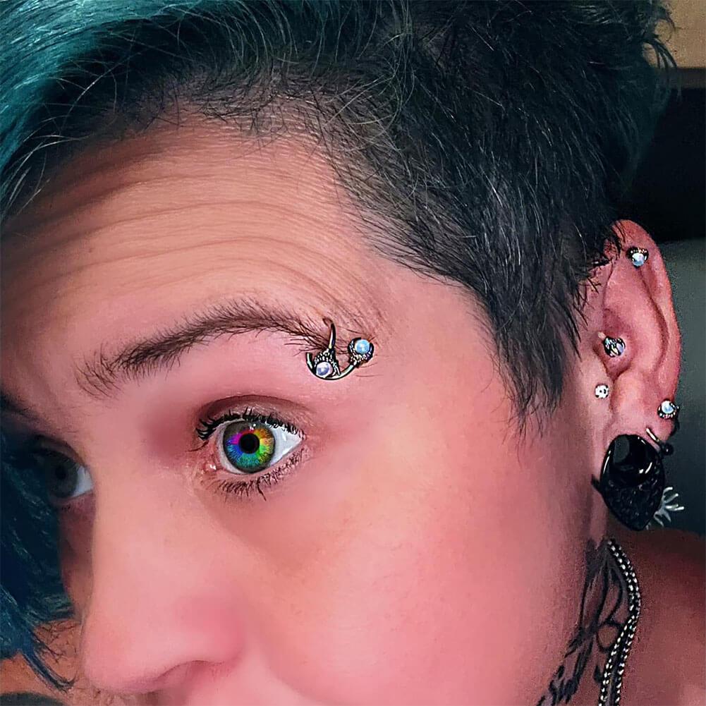 Helix on sale piercing opal