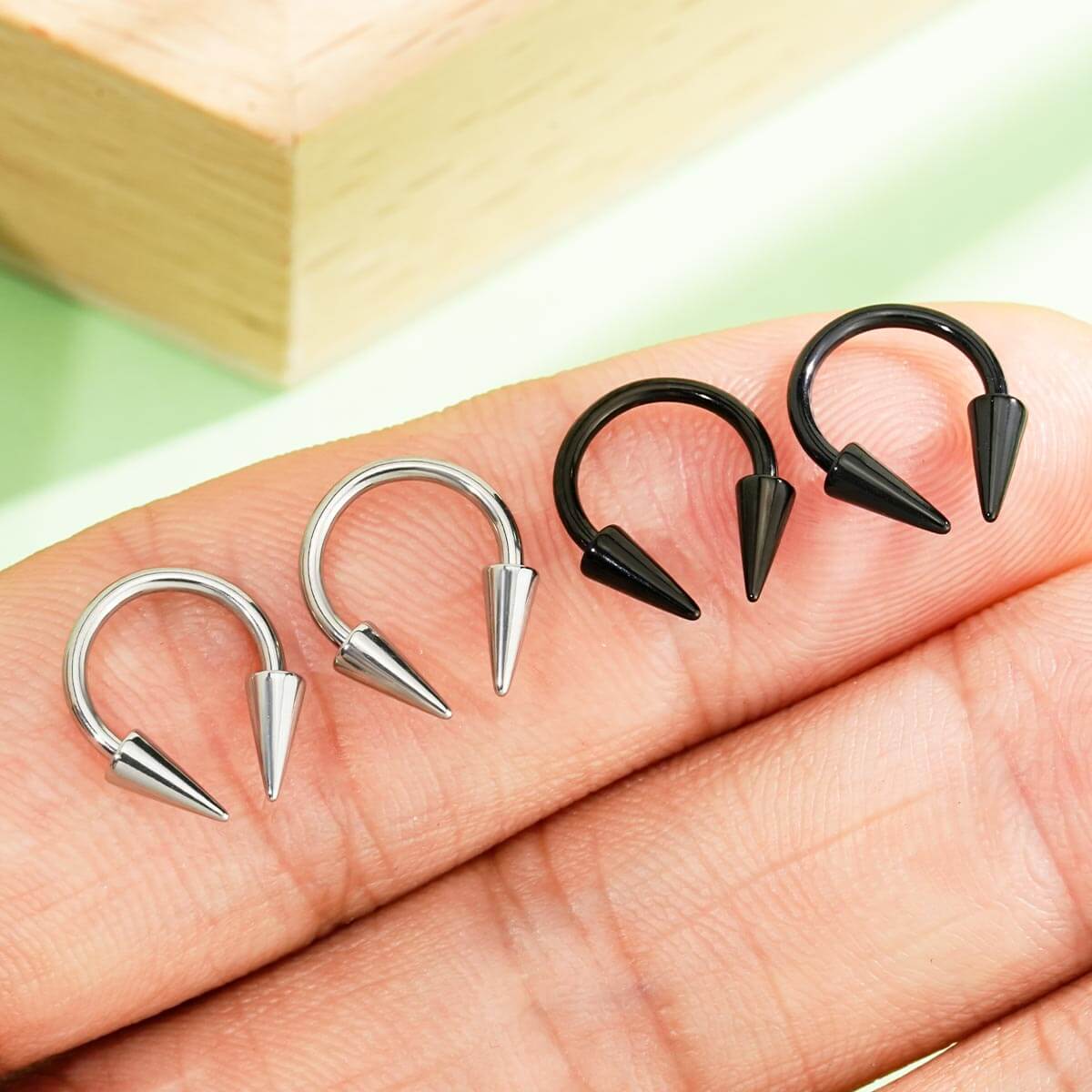 oufer spike septum ring