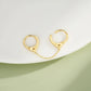 hinged 14k gold Handcuffs cartilage jewelry