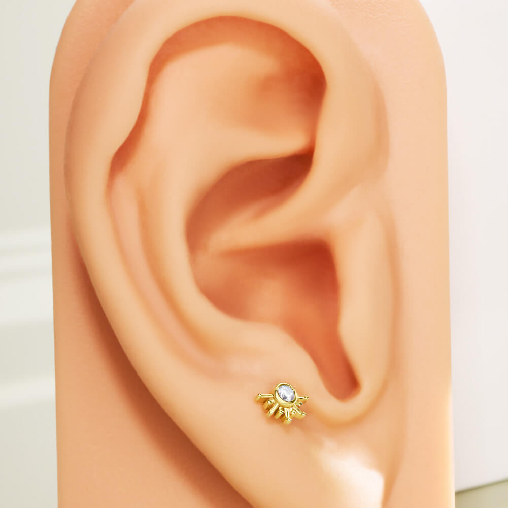 Sun cartilage deals earring