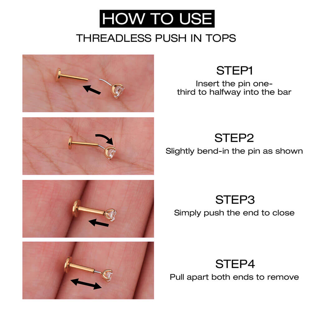 How to take nose clearance piercing out