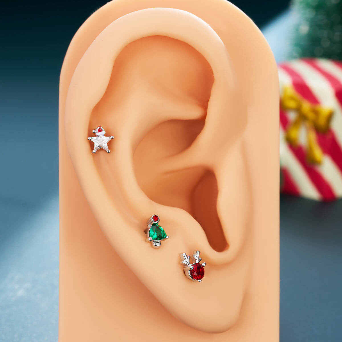 christmas cartilage piercing