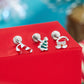 oufer christmas cartilage earrings