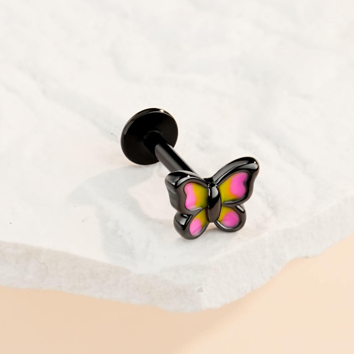 oufer butterfly cartilage earring