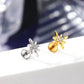 16G Internally Threaded CZ Sunflower Labret Stud Cartilage Earring