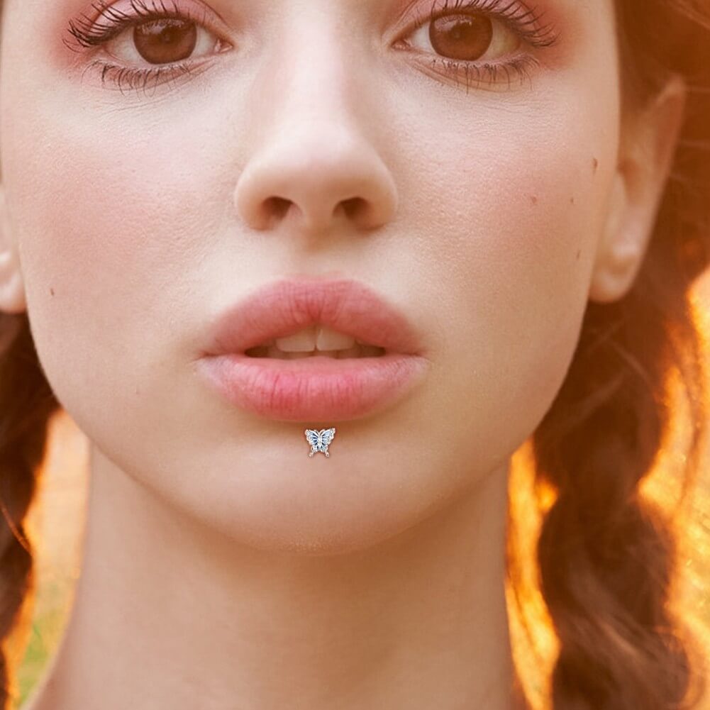 Labret stud store jewelry