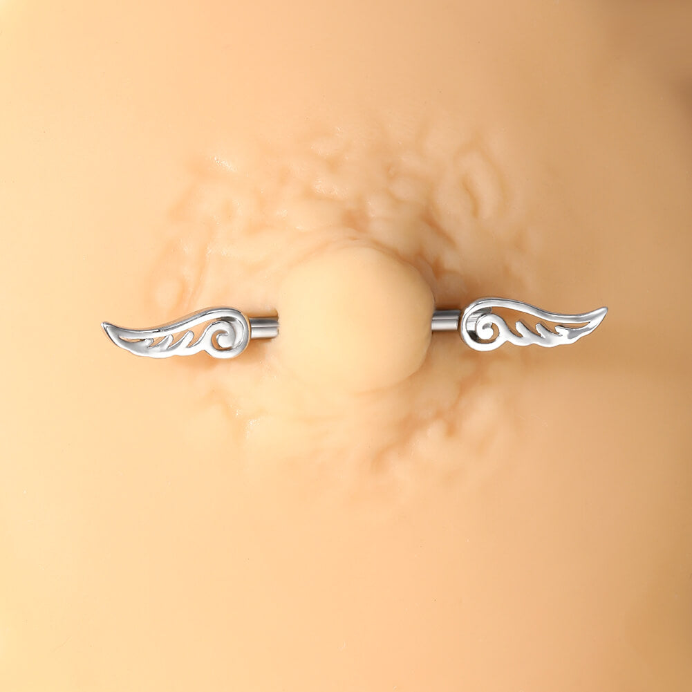 Black Nipple Piercings Triangle Nipple Ring – OUFER BODY JEWELRY