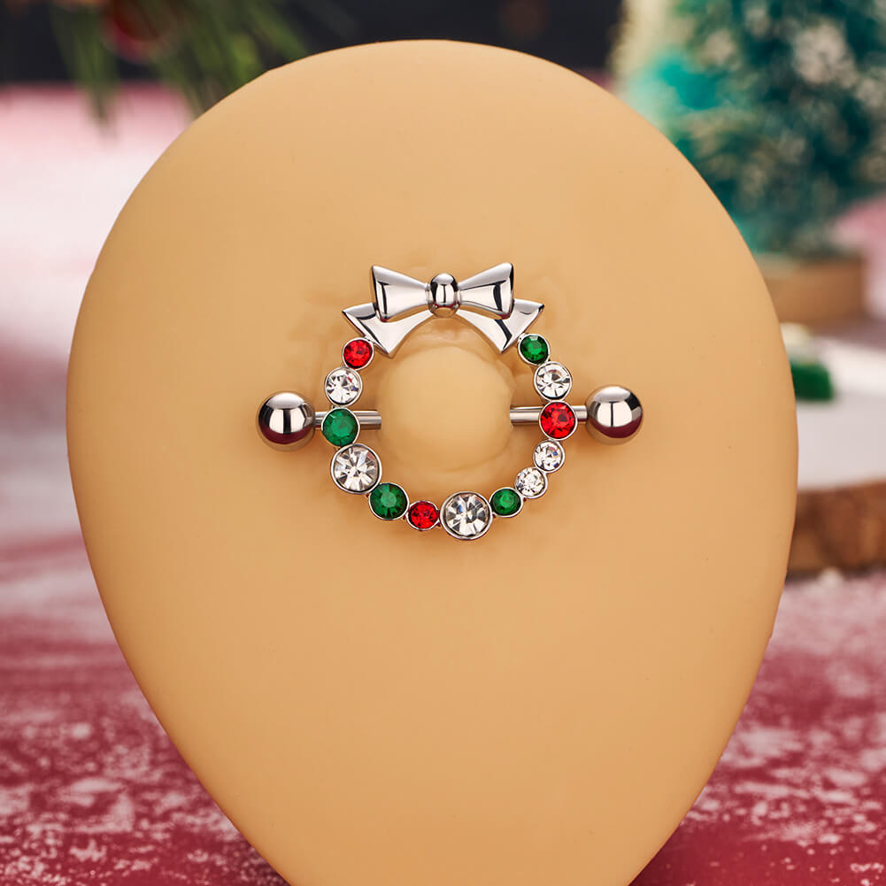 Christmas hot sale nipple jewelry