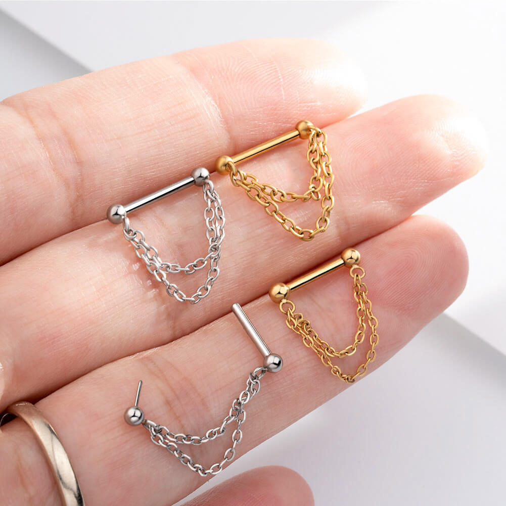 Chain hot sale septum ring