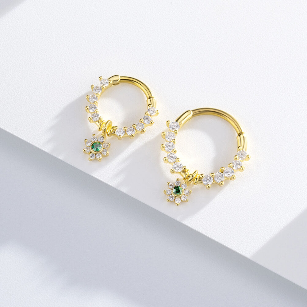 Marquise Shaped Ultrasound Based Earrings