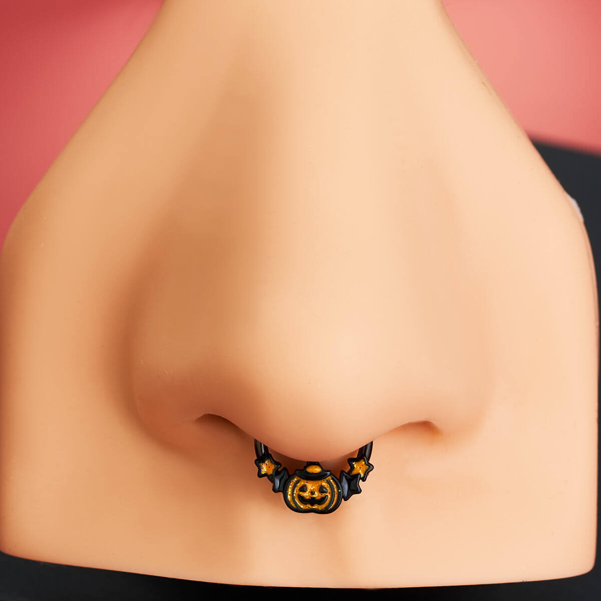 pumpkin septum piercing