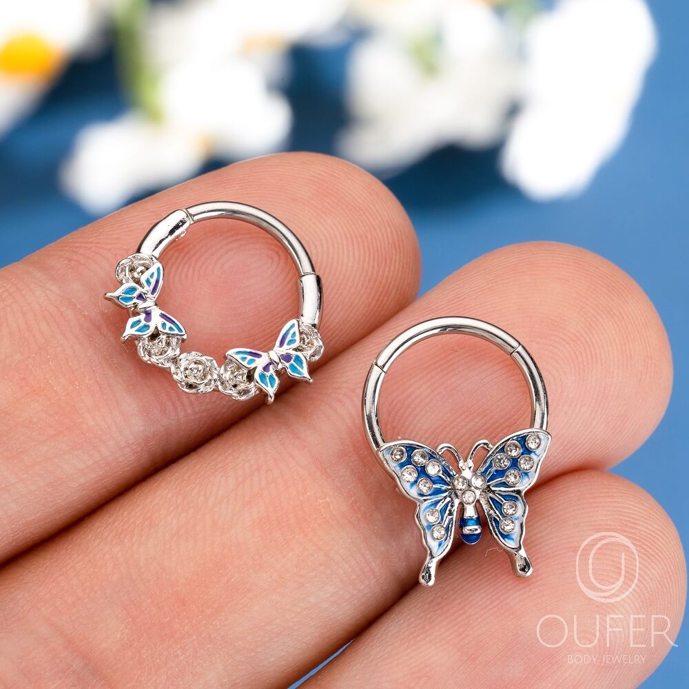 Butterfly septum deals ring