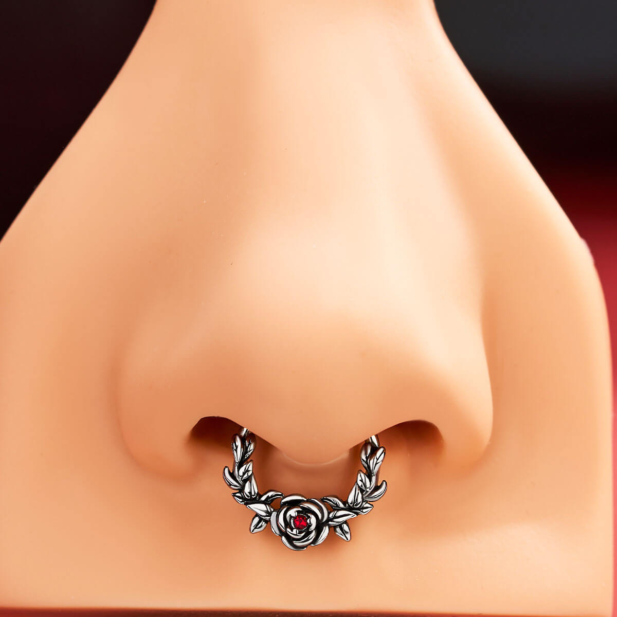 vintage septum piercing