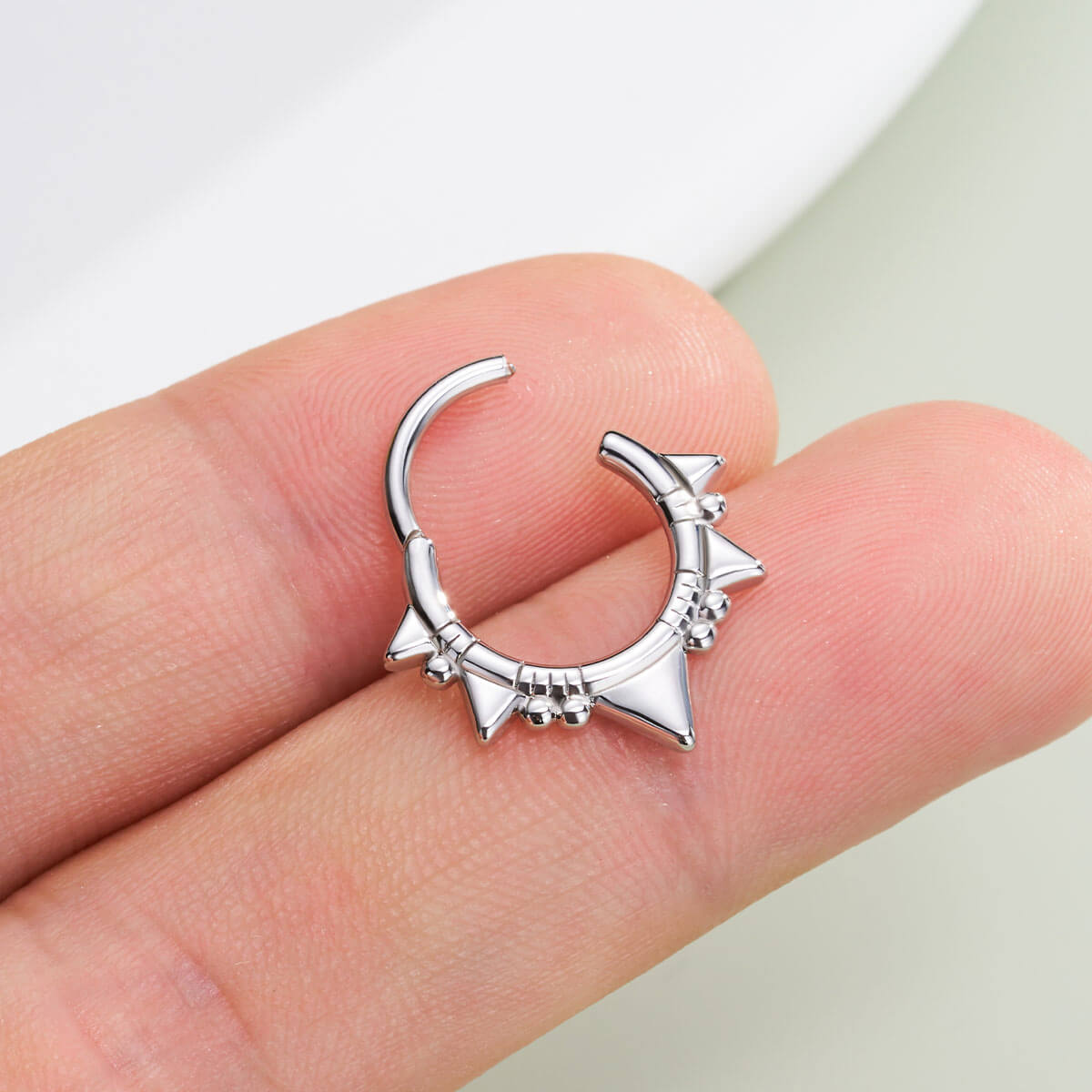 segment punk septum ring