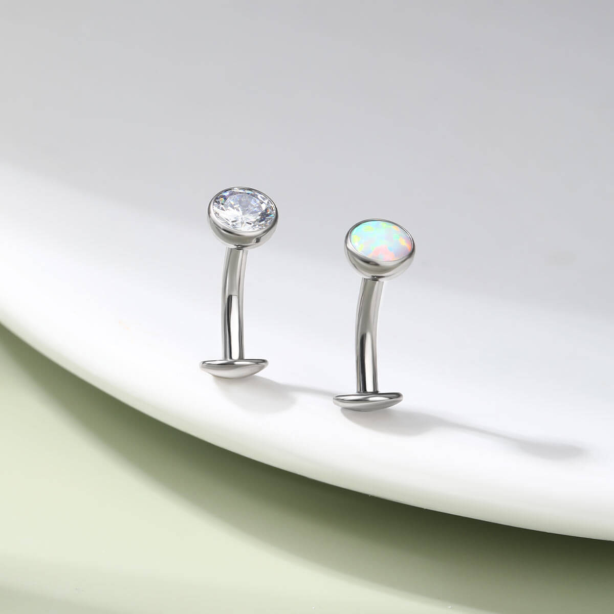 oufer floating navel piercing ring