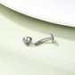 internally threaded floating navel piercing ring