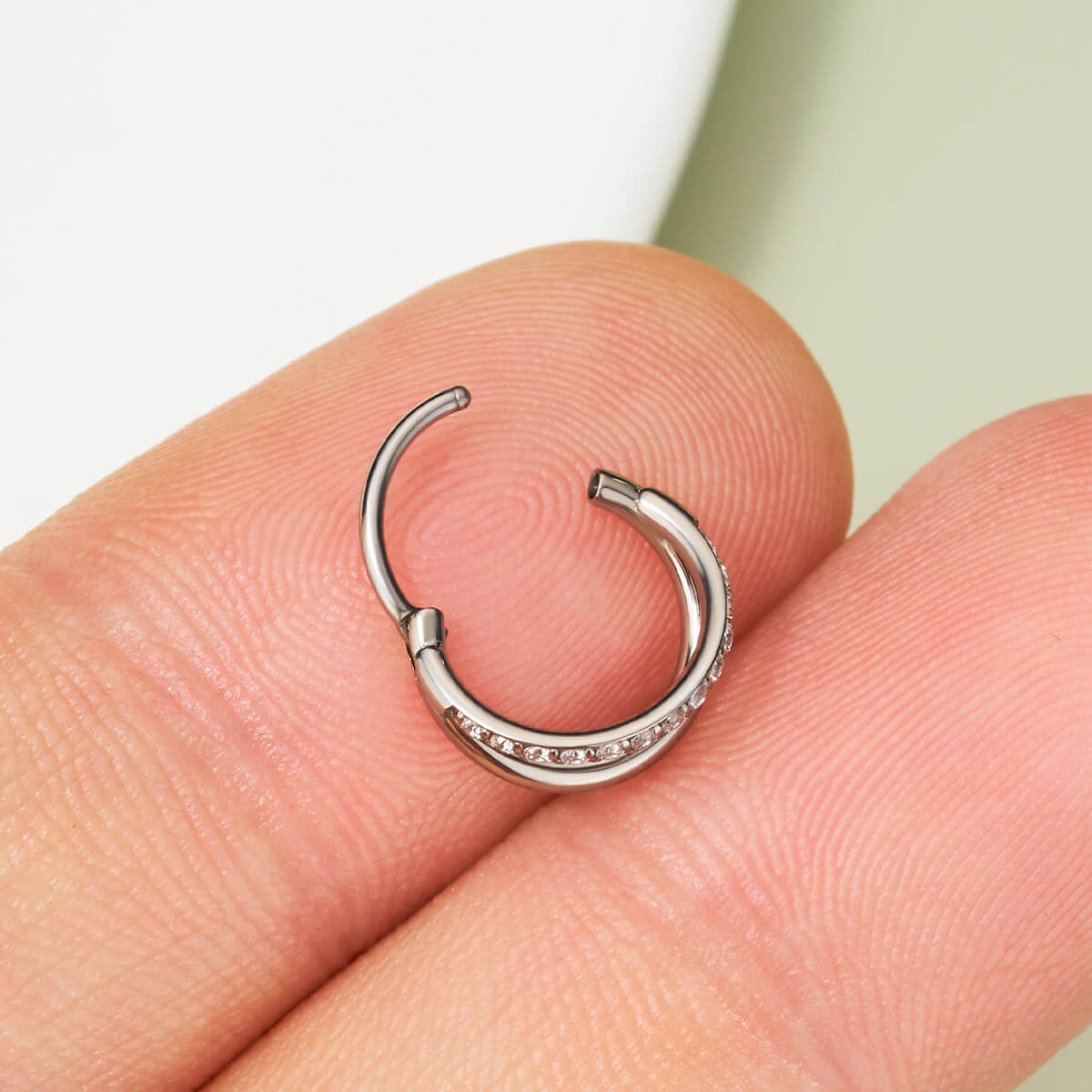 segment nose ring 