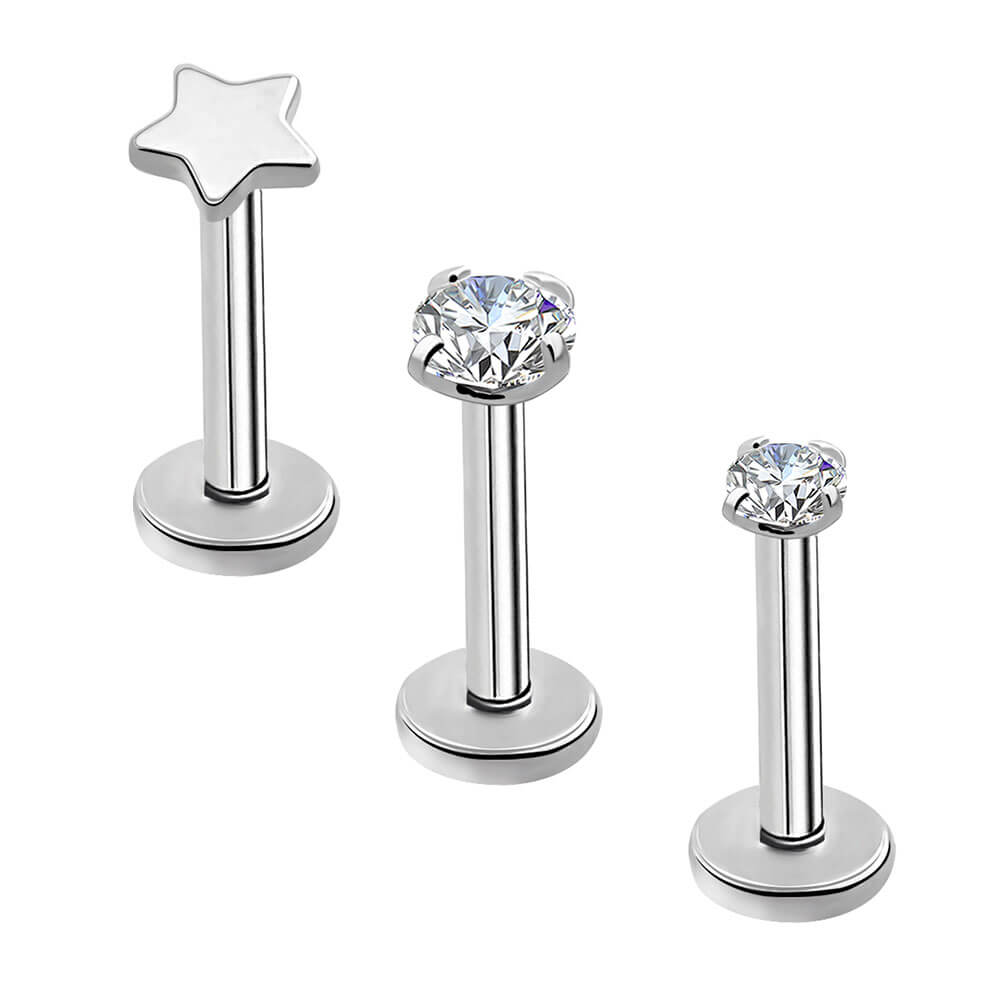 OUFER Star Belly Button Rings