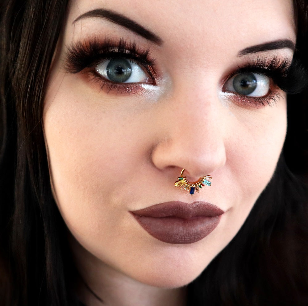 Dainty septum online ring