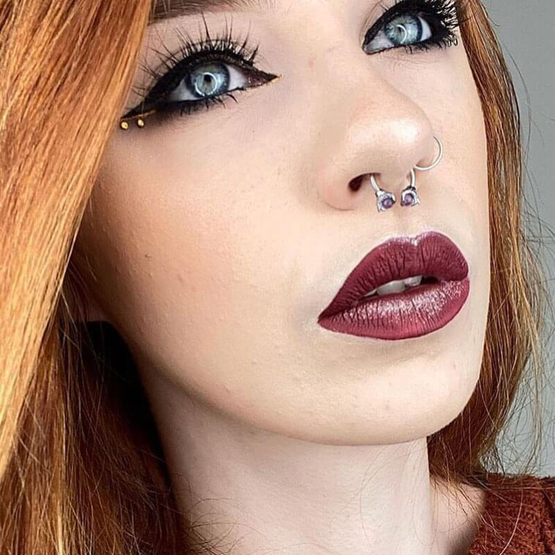 Septum ring sale 18g