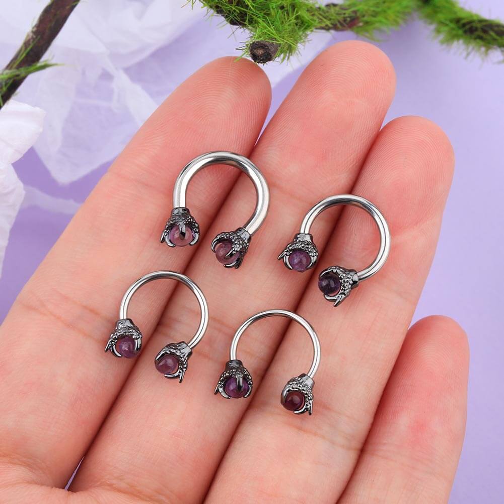 Gauge for hot sale septum piercing