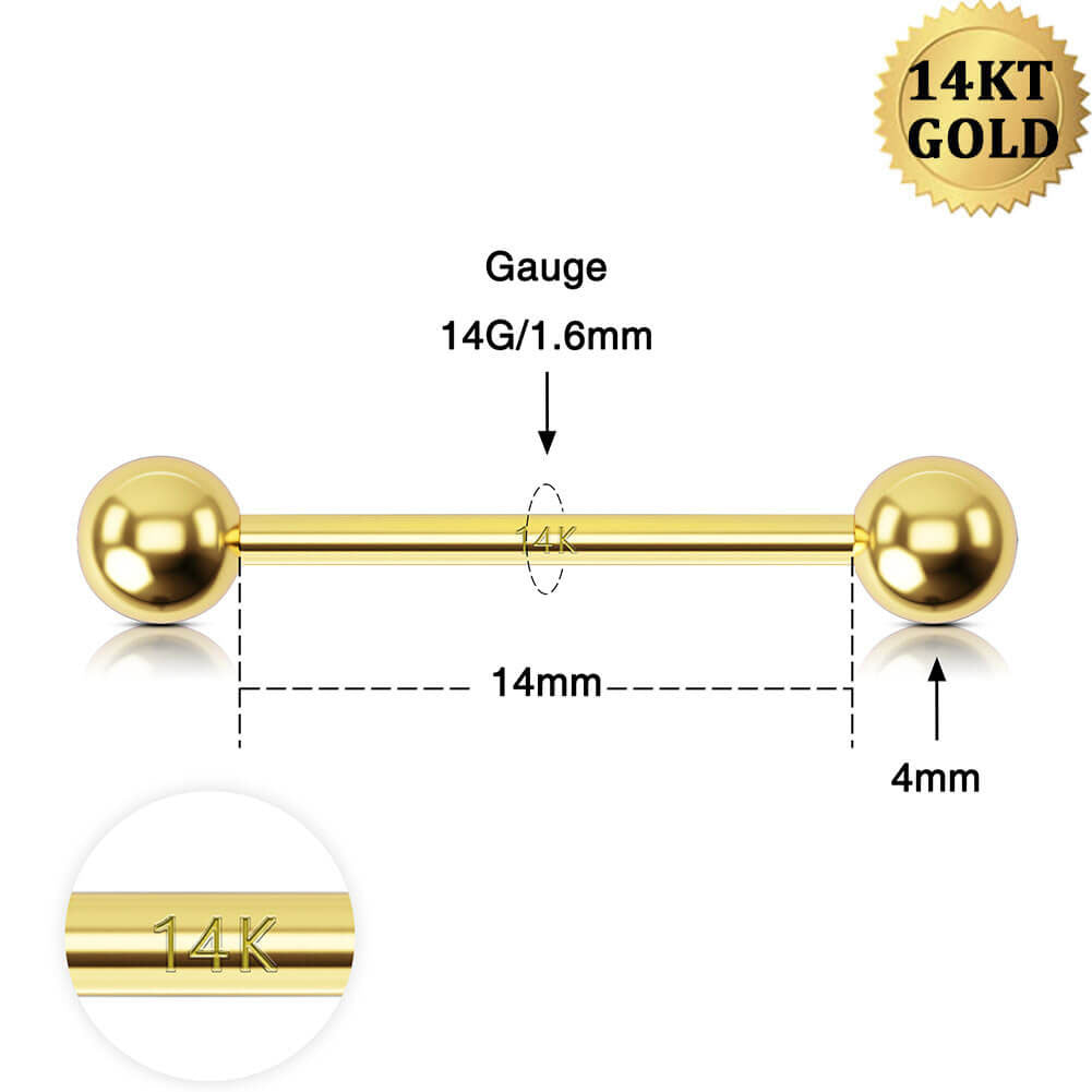 Gold nipple sale bars