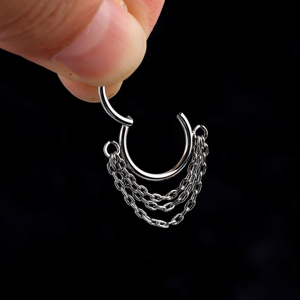 Triple septum on sale