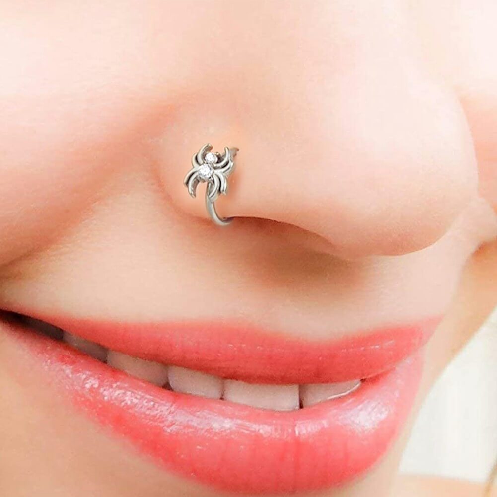 Hinged on sale nose stud