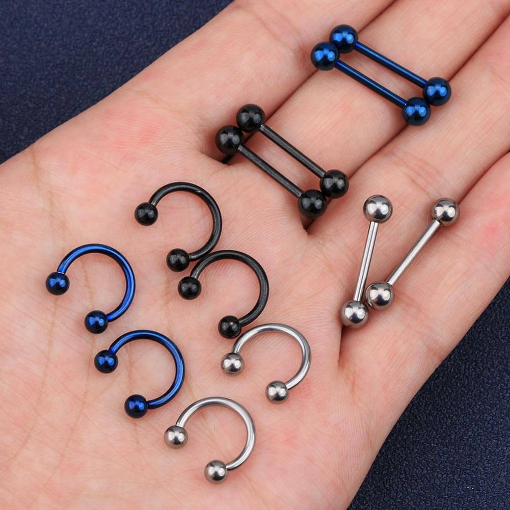 Titanium on sale nipple jewelry