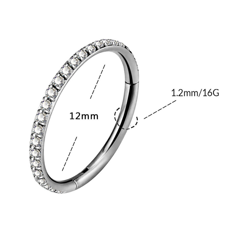 OUFER 16G Helix Piercing Jewelry, 316L Surgical Steel Cartilage Earrings  Stud, Clear CZ Tragus Earrings, Conch Lobe Piercing Jewelry for Women Men -  Walmart.com